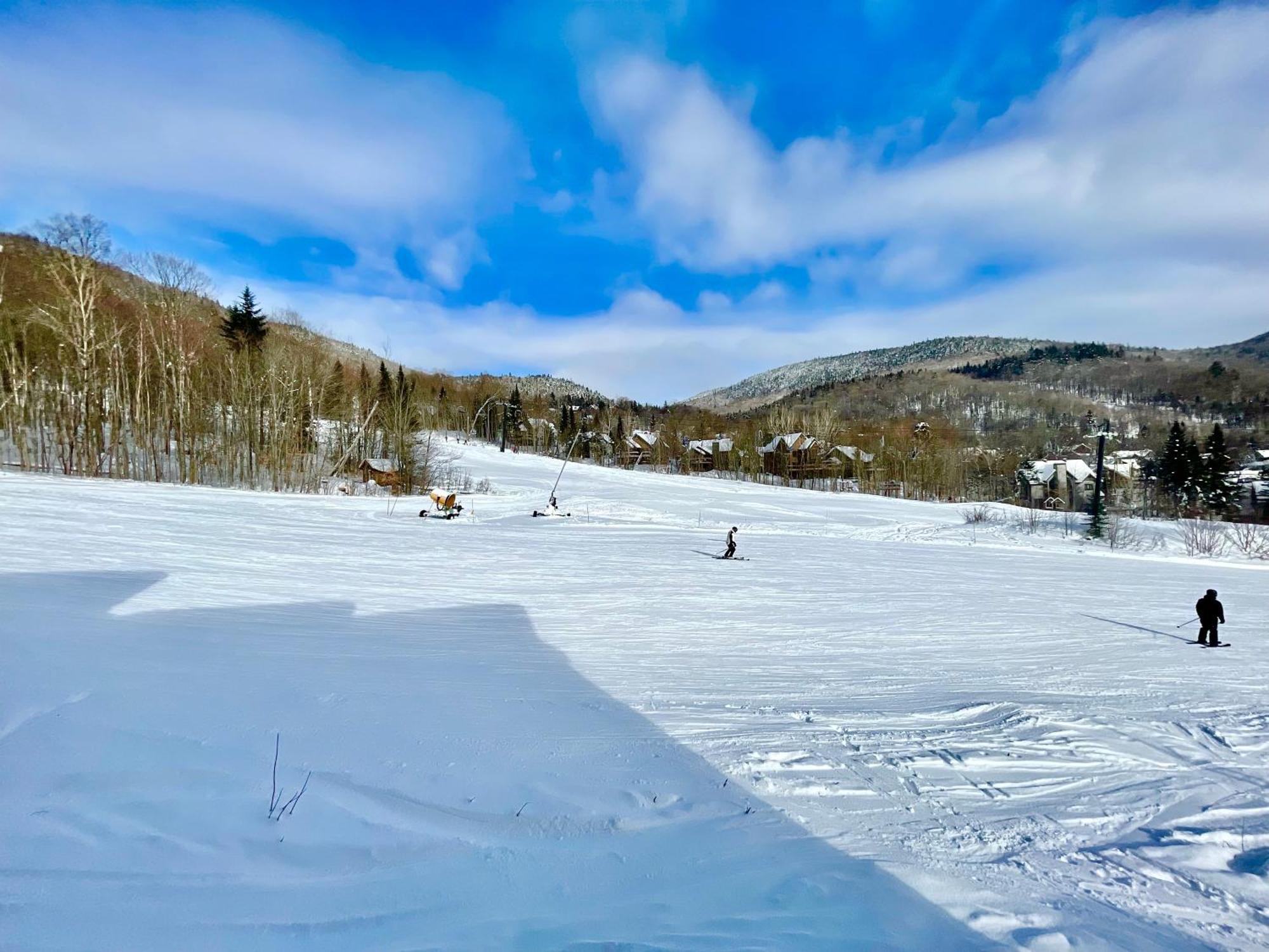 Ski-In, Ski-Out Chaleureux Studio Loft Au Pied Des Pistes De Ski Apartment สโตนแฮม ภายนอก รูปภาพ