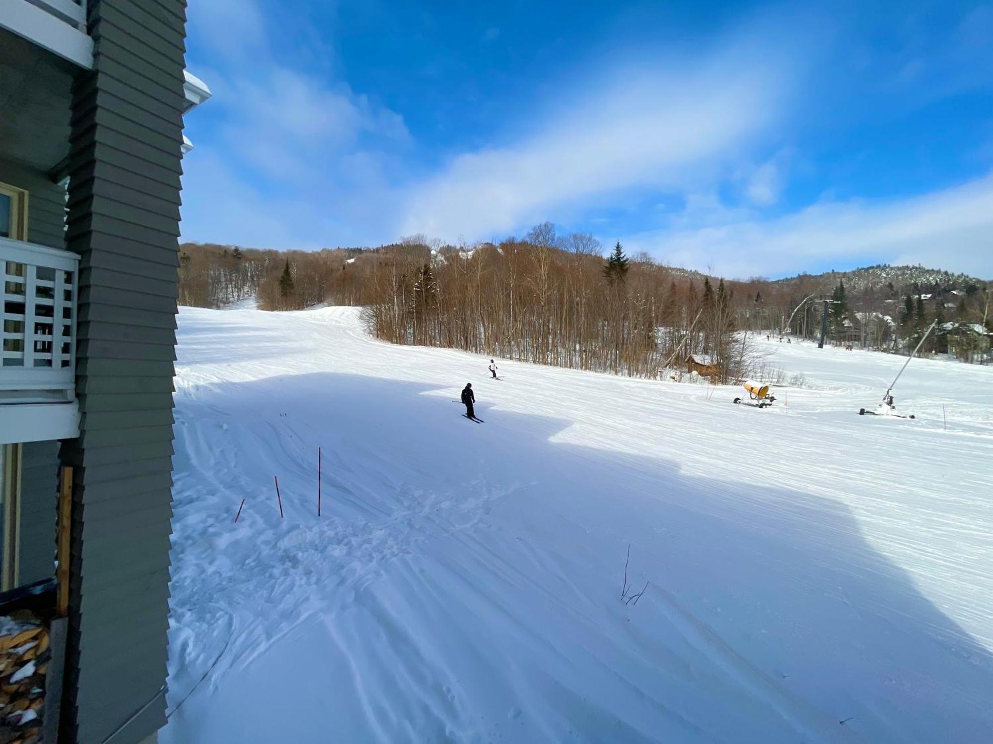 Ski-In, Ski-Out Chaleureux Studio Loft Au Pied Des Pistes De Ski Apartment สโตนแฮม ภายนอก รูปภาพ